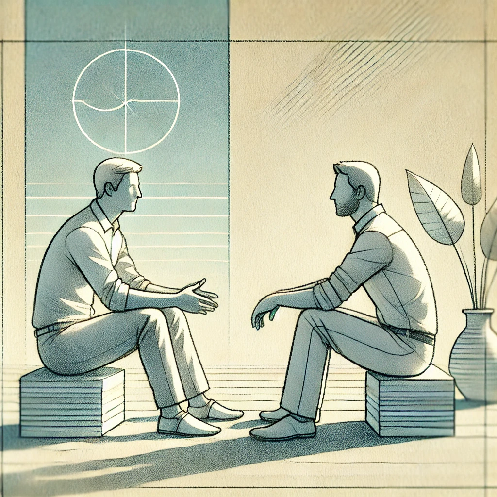 Coaching session illustration